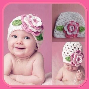 🌷Baby Rose Hat 🌷